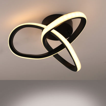Modern Chandelier LED Lamp White Frame Ceiling Light Living Room Pendant Lights