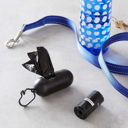 Dog Waste Bags with Dispenser and Leash Clip, Unscented, 300 Count (20 Packs of 15 Bags)