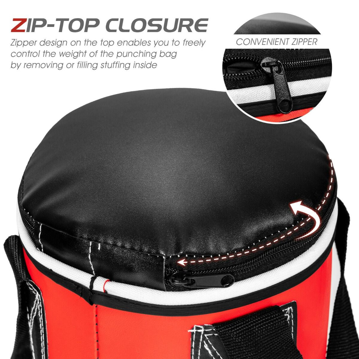 Children's Punching Bag Set with Hand Wraps and Wall Mount for Fitness Training